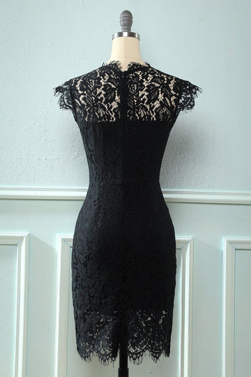 Robe en dentelle Black Bodycon